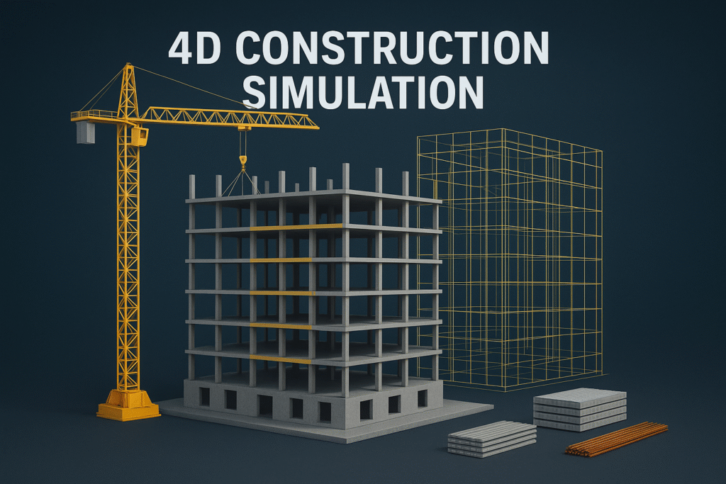 Why Construction Companies Outsourcing 4D Simulations in 2025