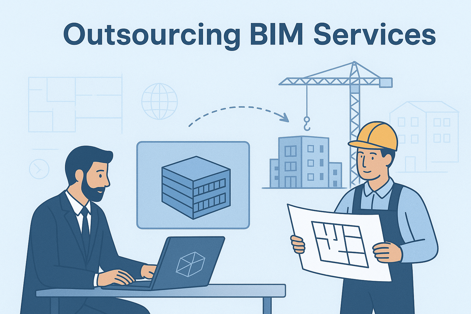 How Outsourcing CAD Works Enhances BIM Services and Digital Construction Workflows