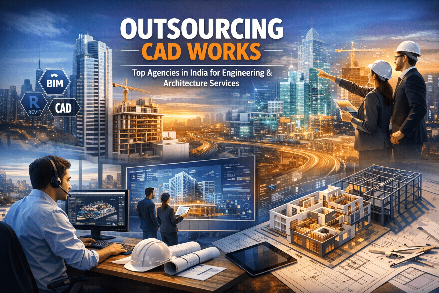 Outsourcing CAD Works: The Top Creative Agencies in India for Engineering & Architecture Services