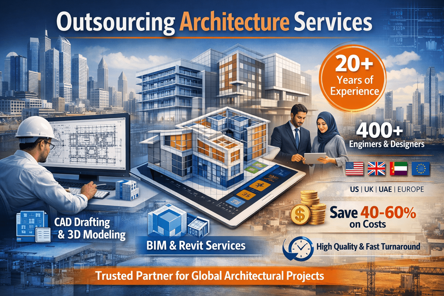 Outsourcing Architecture Services: Top Architecture Outsourcing Companies for Architectural Engineering Services