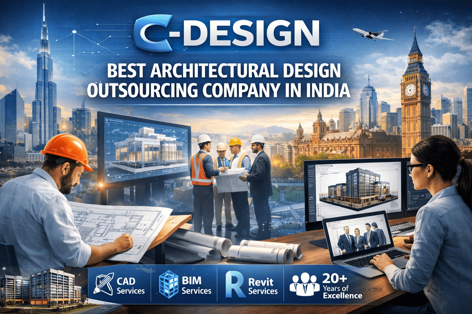 C-Design: The Best Architectural Design Outsourcing Company in India