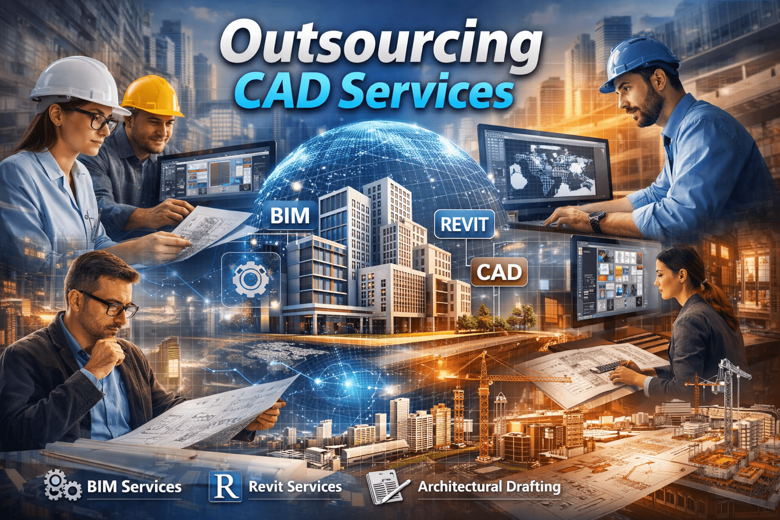 Outsourcing CAD Services: How to Choose the Best Provider for Global Architectural Success