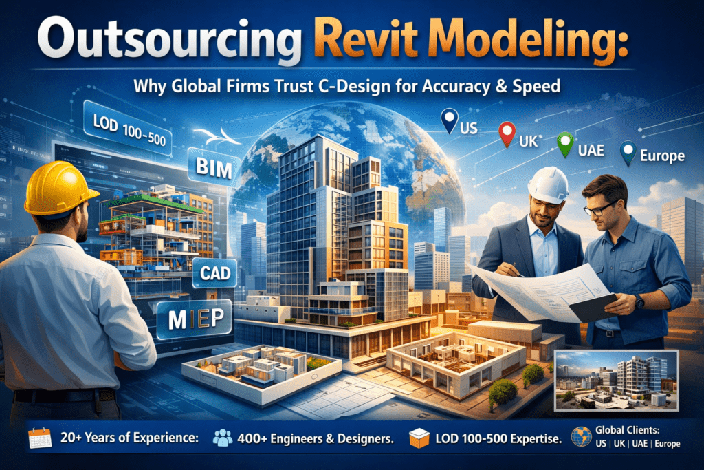 Outsourcing Revit Modeling: Why Global Firms Trust C-Design