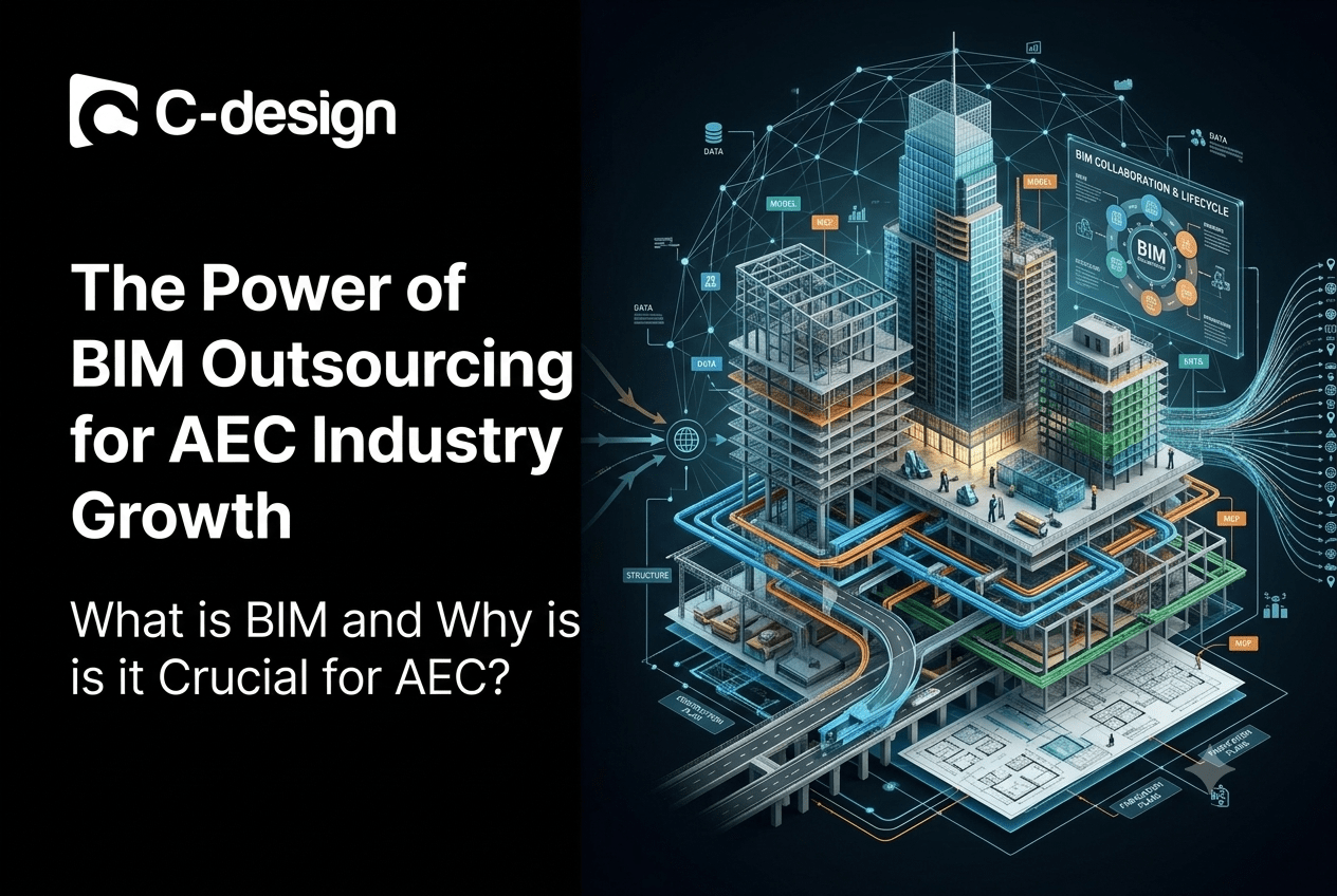 What is BIM and Why is it Crucial for AEC? & The Power of BIM Outsourcing for AEC Industry Growth